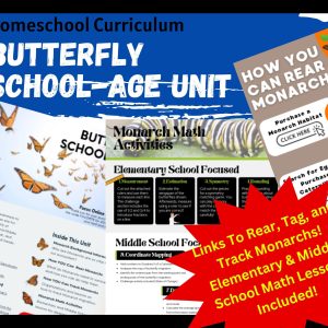 Butterfly Science Unit for School Age