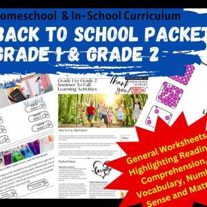 Grade 1 & 2 Review Packet