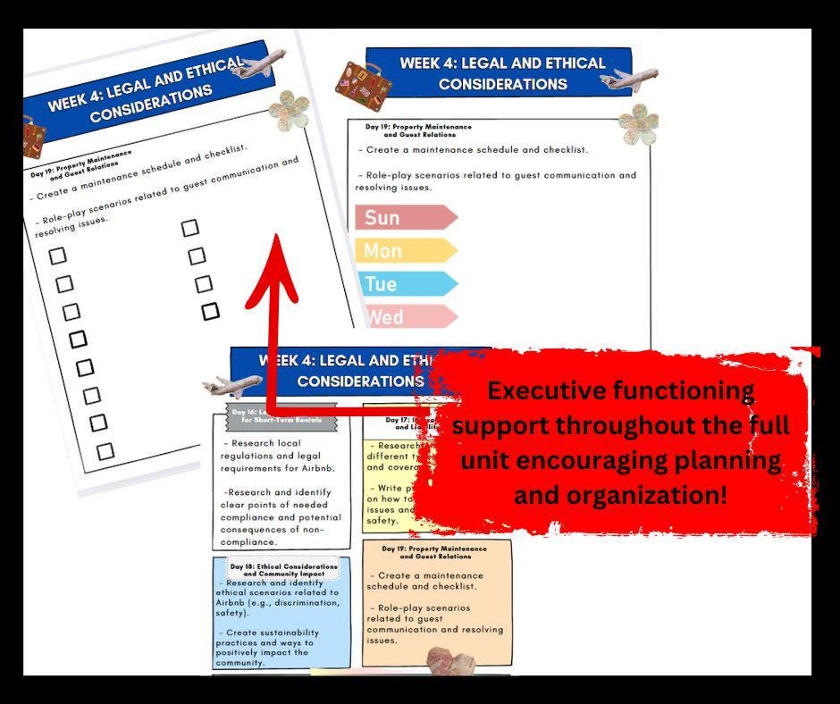 Opening An Airbnb: Middle School Homeschool Unit Plan - Image 5