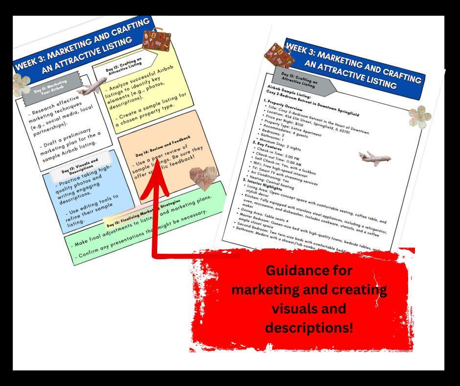 Opening An Airbnb: Middle School Homeschool Unit Plan - Image 7