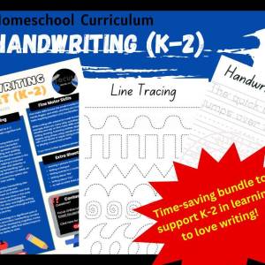 Handwriting Packet: Tracing, Writing, & Fun Activities for K-2